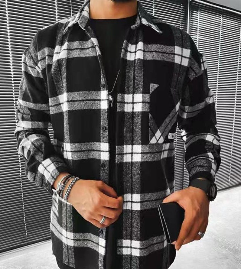 WINSLOW – Camicia classica in flanella a quadri
