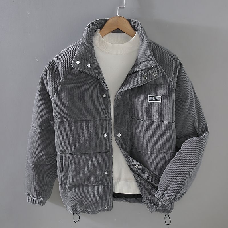 CAMDEN – Gewatteerde Herenjas | Vintage Ribfluweel & Warmte voor Winter