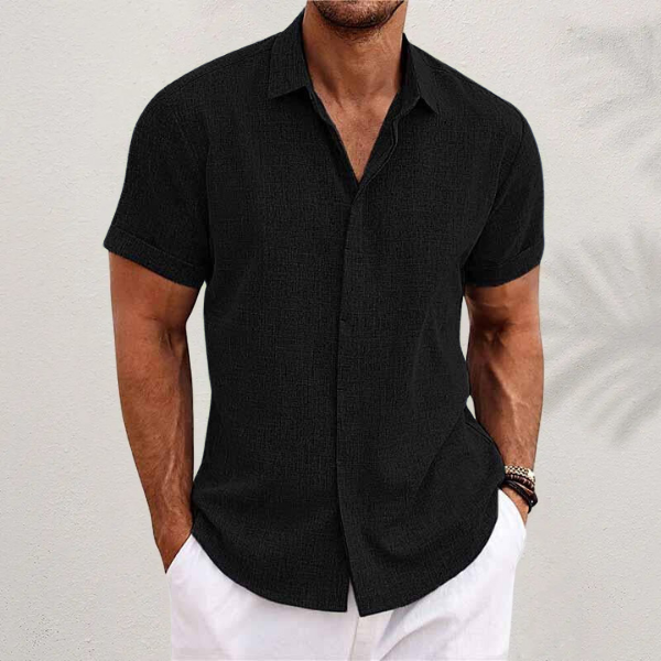 MARQ – Camicia Uomo a Maniche Corte | Casual & Elegante per l'Estate
