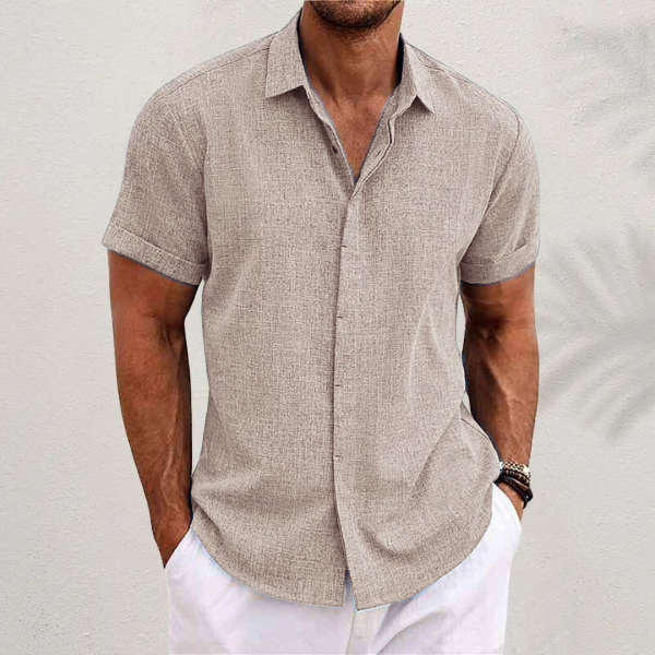 MARQ – Camicia Uomo a Maniche Corte | Casual & Elegante per l'Estate