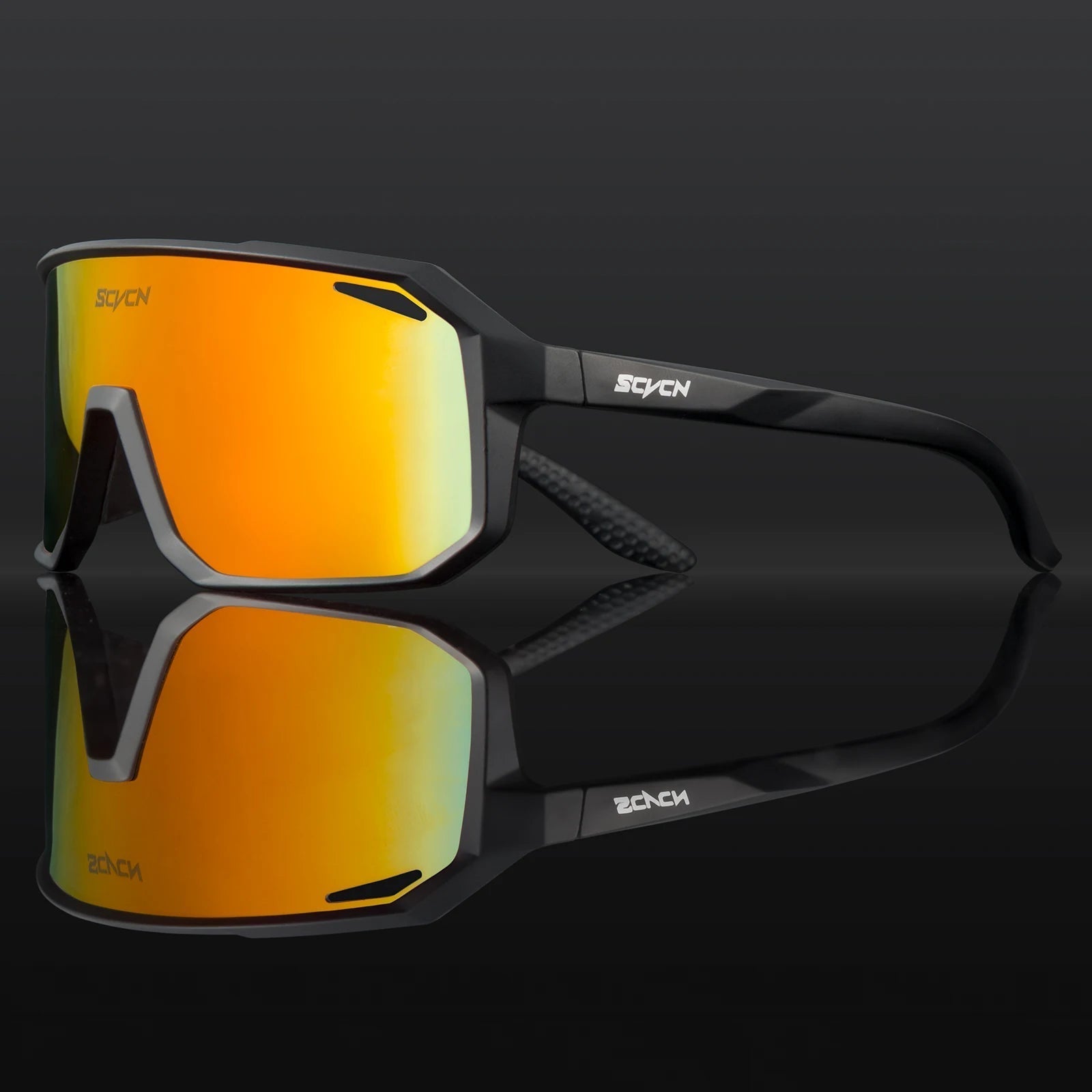 OLIVER – Unisex Sportzonnebril met UV400 Bescherming | Lichtgewicht Bril voor Fietsen, Skiën & Outdoor