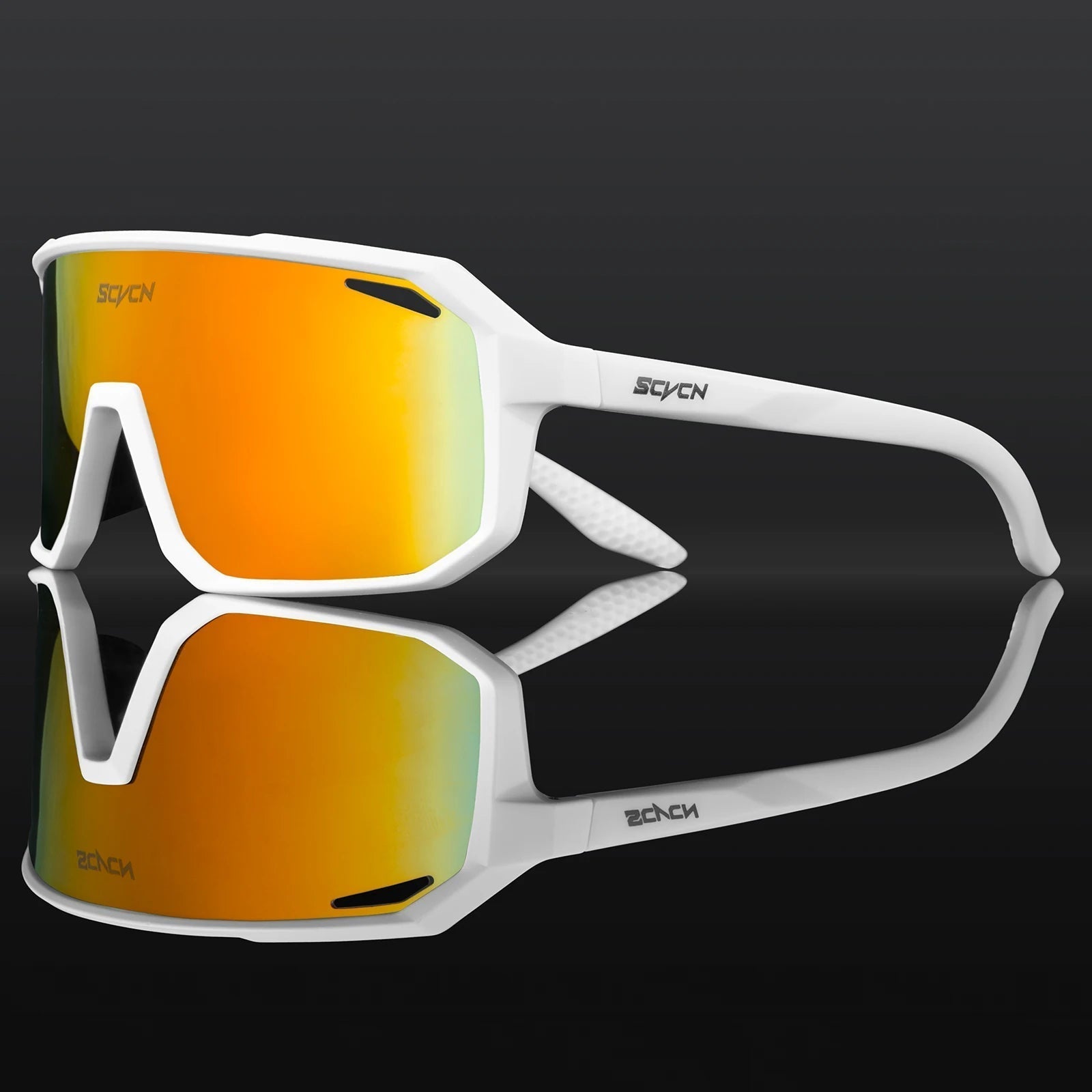 OLIVER – Unisex Sportzonnebril met UV400 Bescherming | Lichtgewicht Bril voor Fietsen, Skiën & Outdoor