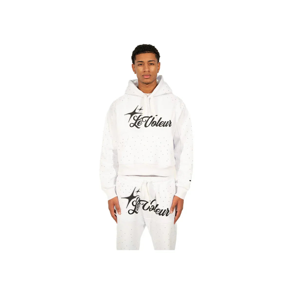 LE VOLEUR – Set felpa unisex con cappuccio e pantaloni jogger per il massimo comfort