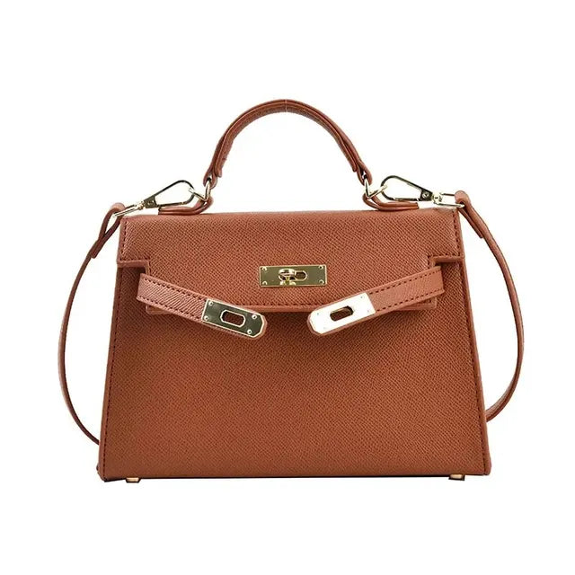 Variant image for Attia Leren Schoudertas Dames - Zwart Stijlvol en Tijdloos Accessoire-2