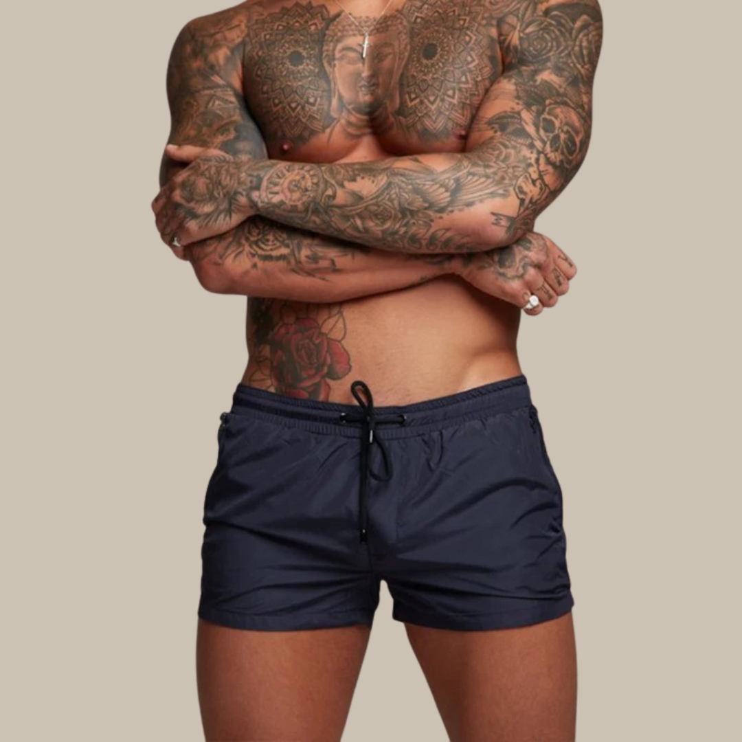 RICO – Bañador de Hombre a la Moda | Ligero y de Secado Rápido para Playa y Piscina
