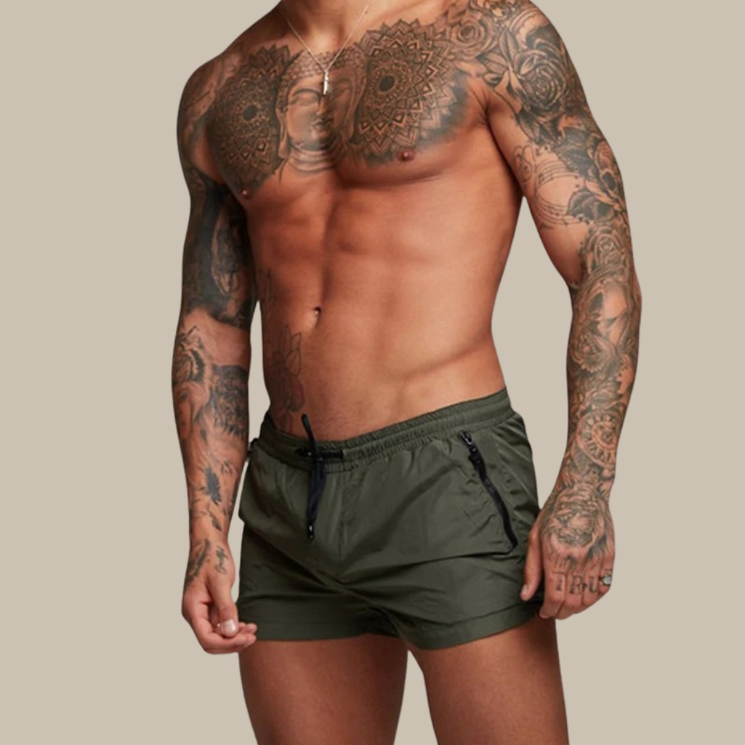 RICO – Bañador de Hombre a la Moda | Ligero y de Secado Rápido para Playa y Piscina