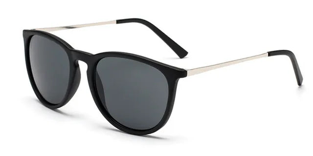 Lilliana Retro Ronde Zonnebril Dames Vintage Stijl met Gepolariseerde Lenzen-3