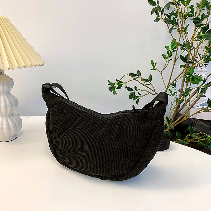 Variant image for Gracie Corduroy Schoudertas Dames - Stijlvolle Eco-vriendelijke Mode-2
