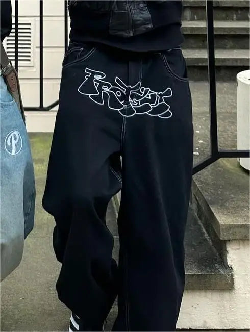 ZAYLO Wide Leg Jeans | Baggy Streetwear Spijkerbroek voor Heren