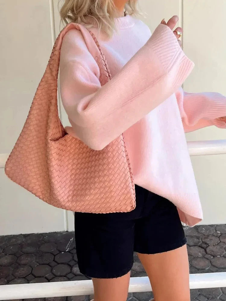 ISLA - YAYA suéter de punto rosa para mujer - Casual y cómodo
