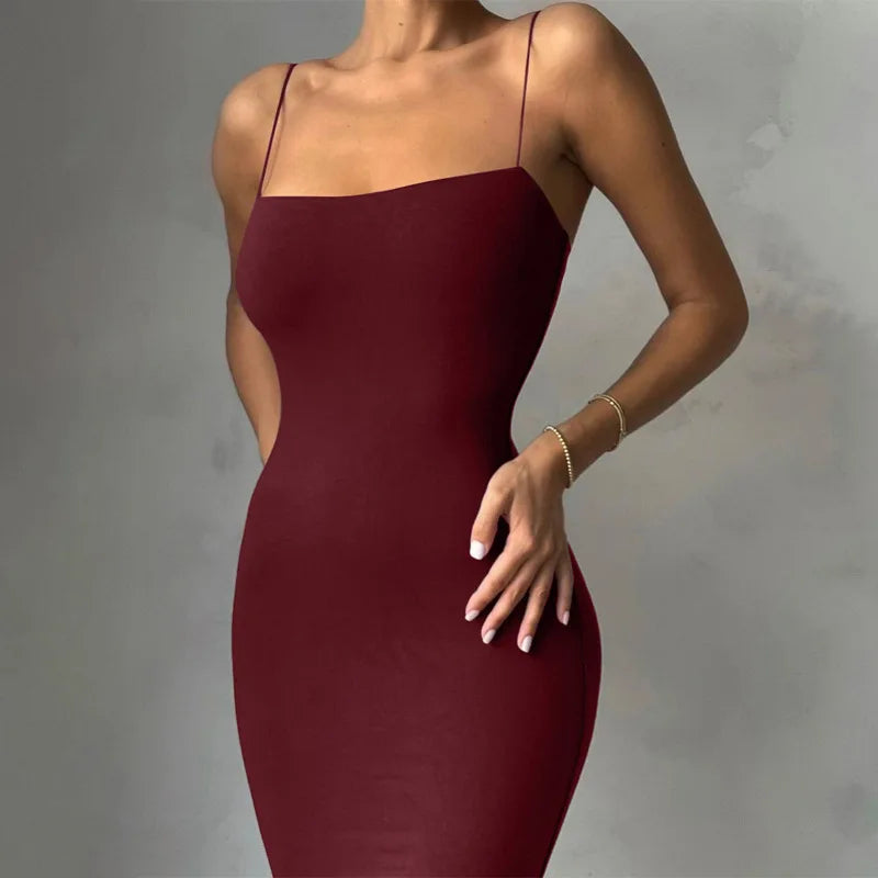 Dames Bodycon Jurk Mouwloos Zwart Elegant voor Feestelijke Gelegenheden-5