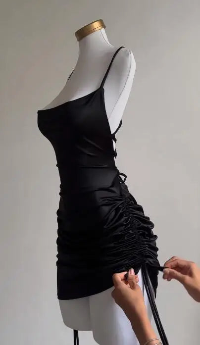 Dames Halter Jurk Sexy Zomer Kleding-5