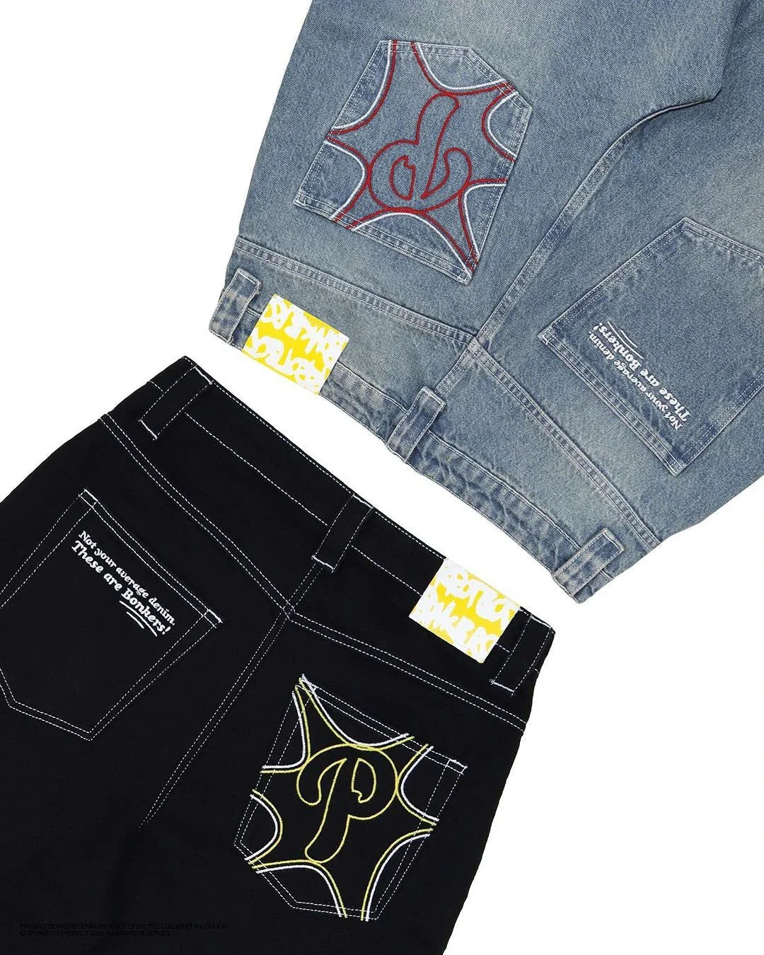 ZAYLO Wide Leg Jeans | Baggy Streetwear Spijkerbroek voor Heren