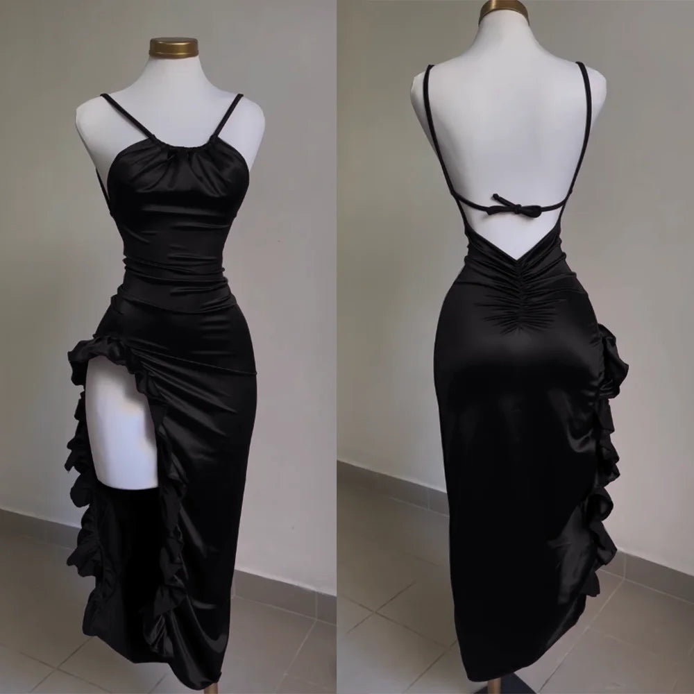 Variant image for Dames Halterjurk Y2K Stijl voor Zomer - Flatterende Jurkjes voor Feestjes en Casual Uitjes-2