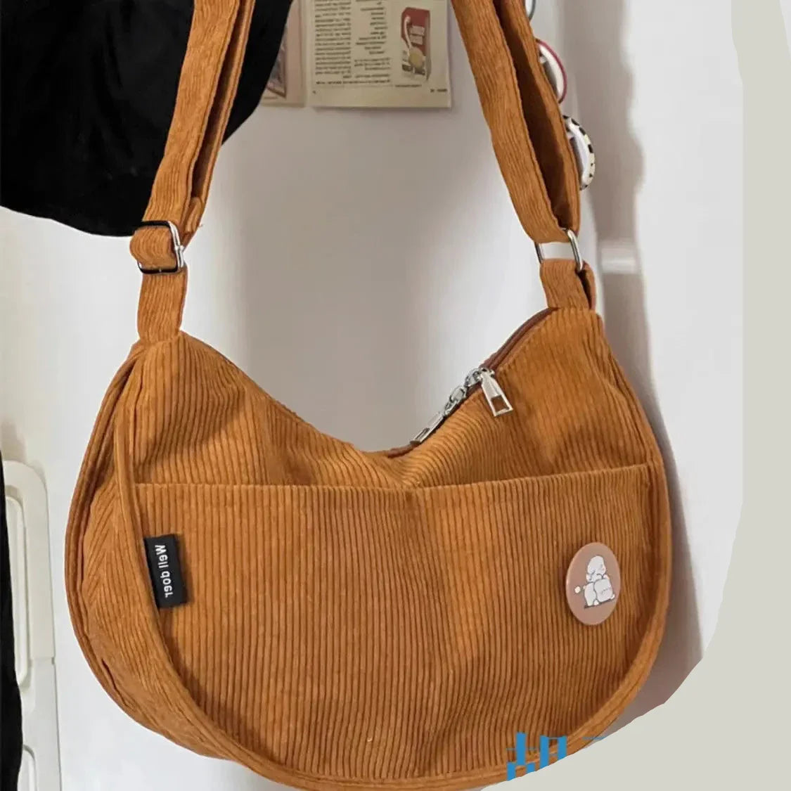 Variant image for Kaylani Corduroy Schoudertas Dames - Stijlvol en Functioneel Mode Accessoire-4