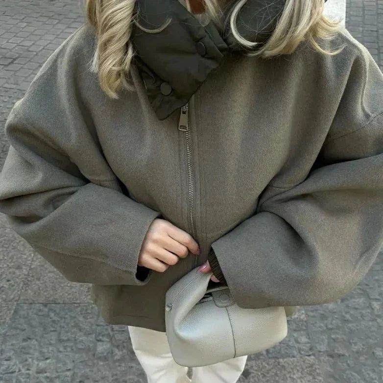 LYONNE – Giacca con cappuccio da donna | Design elegante e moderno per autunno e inverno
