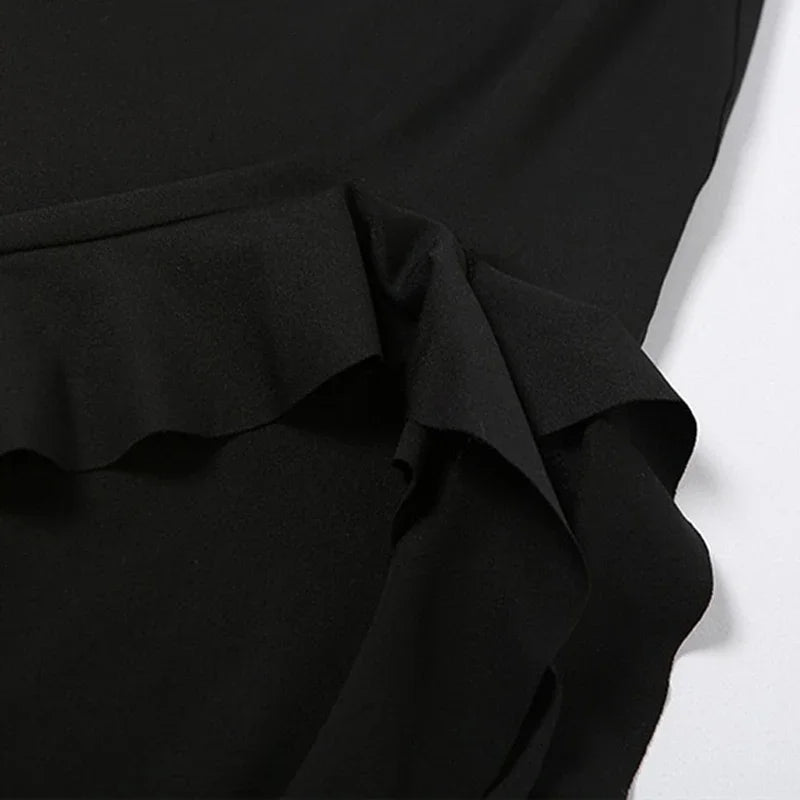 Dames One-Shoulder Jurk Y2K Stijl voor Zomer Feestjes-6
