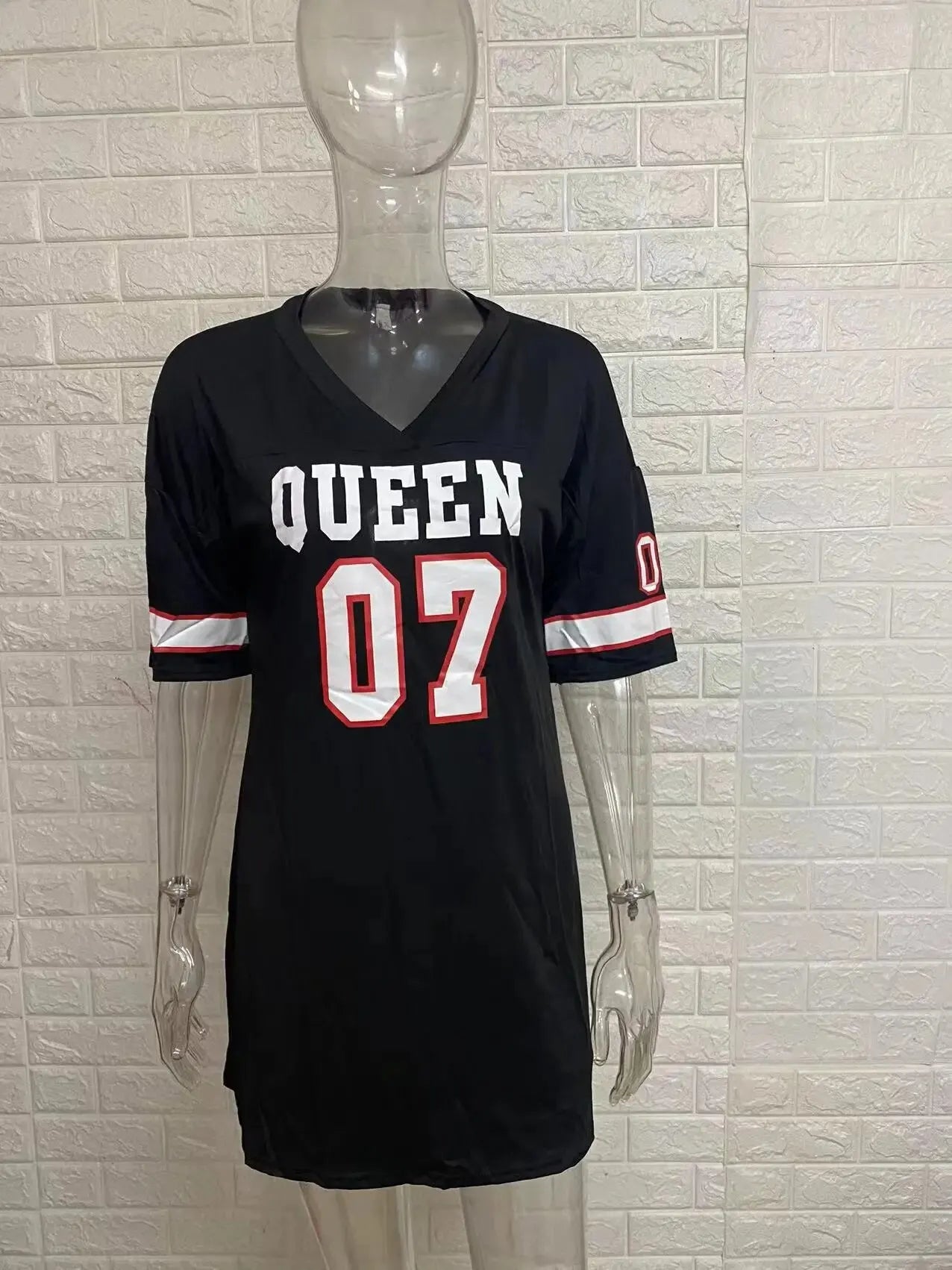 Dames Zomerjurk Boheemse Stijl V-Hals Mouwloos-4
