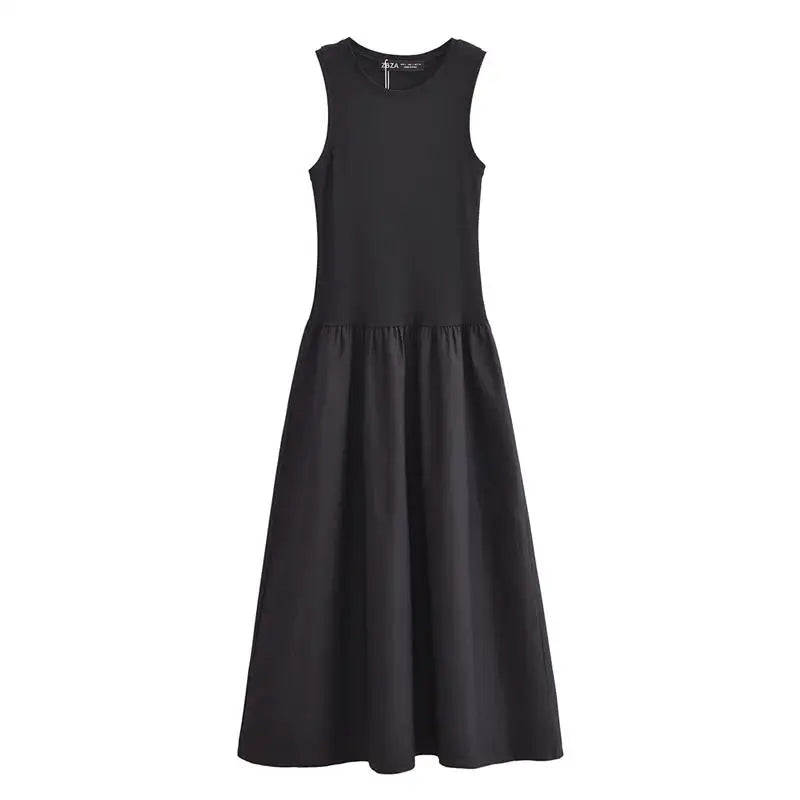 Variant image for Zomer Kleding Dames Eenvoudige Chic Jurk voor Elegante Vakantiedagen-2