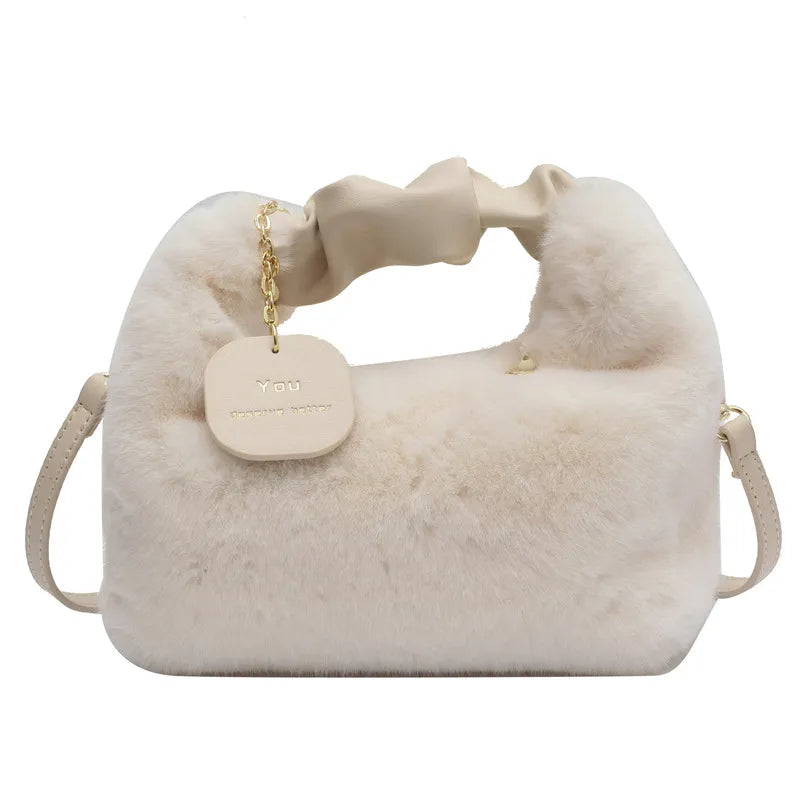 Variant image for Luxe Draagtas voor Dames in Plushies Stijl - Chique en Trendy Accessoire-4