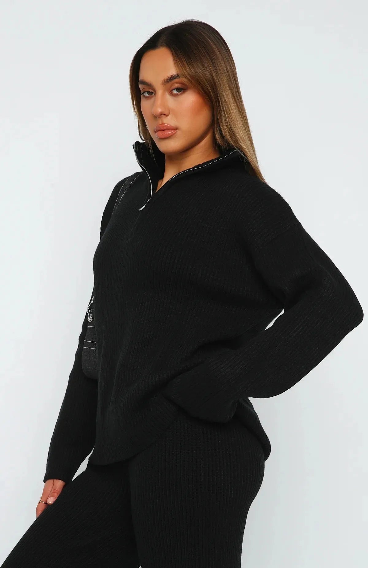 NOÉMI – Conjunto de Salón de Punto para Dama | Suave y Cálido para Otoño Invierno