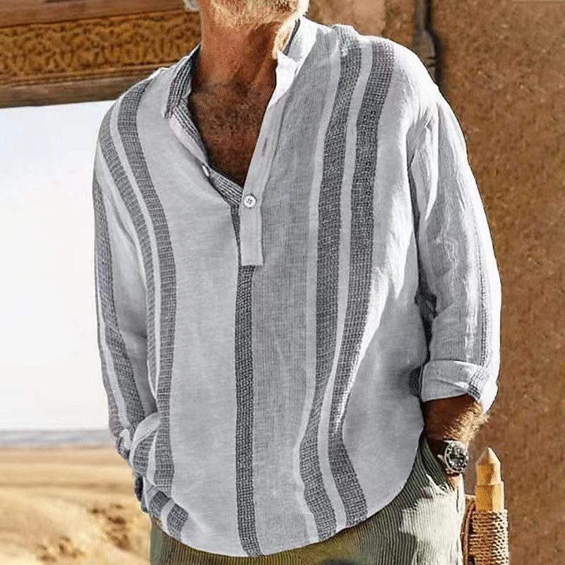 LÉONARD – Camicia da uomo in lino | Classe senza tempo per primavera e estate