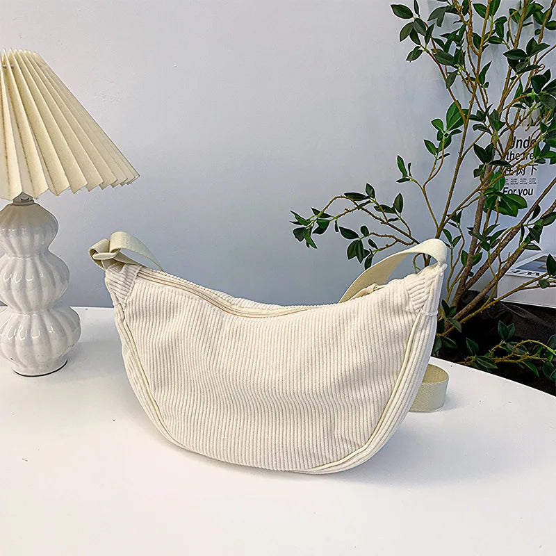 Variant image for Gracie Corduroy Schoudertas Dames - Stijlvolle Eco-vriendelijke Mode-1