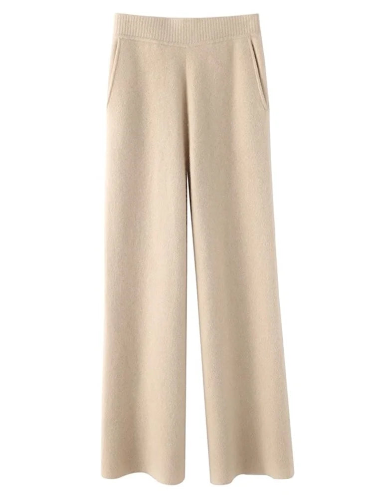 SORELLE – Pantalón de Confort de Cachemira de Lujo para Damas