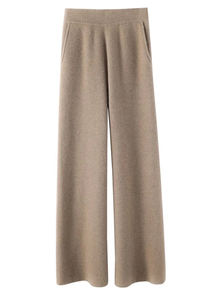 SORELLE – Pantalón de Confort de Cachemira de Lujo para Damas