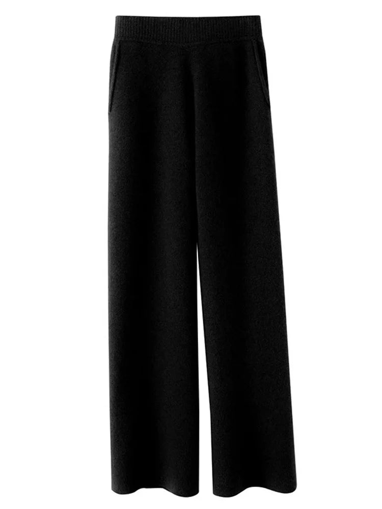 SORELLE – Pantalón de Confort de Cachemira de Lujo para Damas