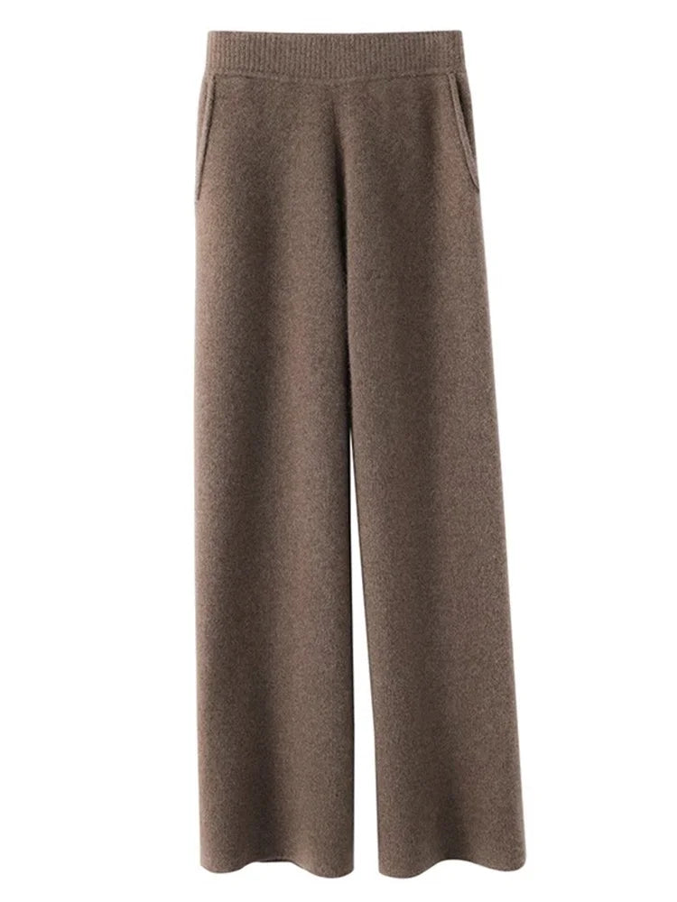 SORELLE – Pantalón de Confort de Cachemira de Lujo para Damas