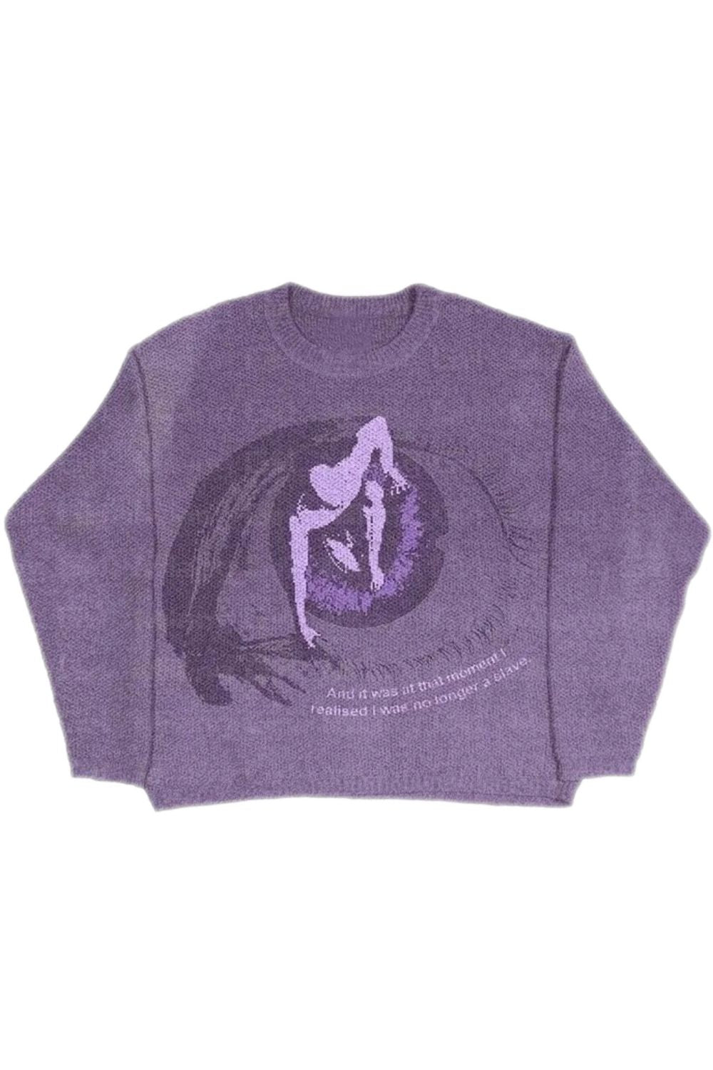 ASTRA Break Free Maglione a Maglia | Streetwear Robusto e alla Moda per Donne e Uomini