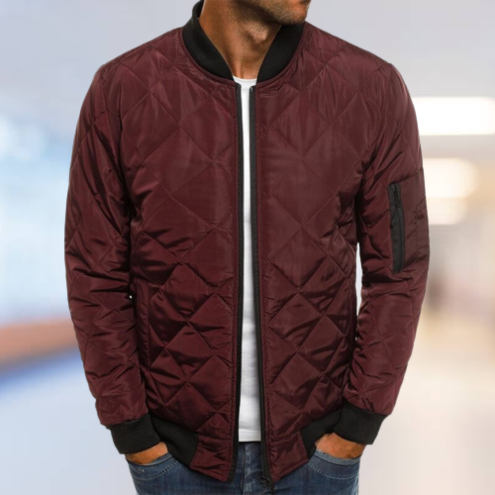 NOVITO - Abrigo Acolchado para Hombre para los Días Fríos | Chaqueta de Invierno Estilosa y Cómoda