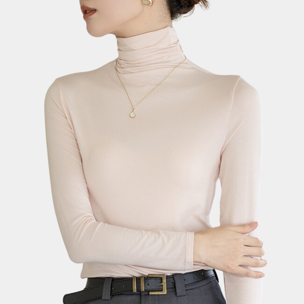 YARA - Maglione a collo alto alla moda per donna