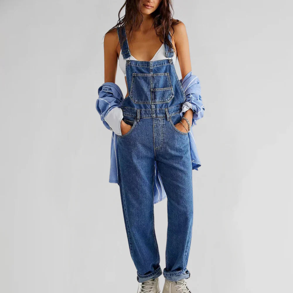 ELARA - Tuta in denim per donna
