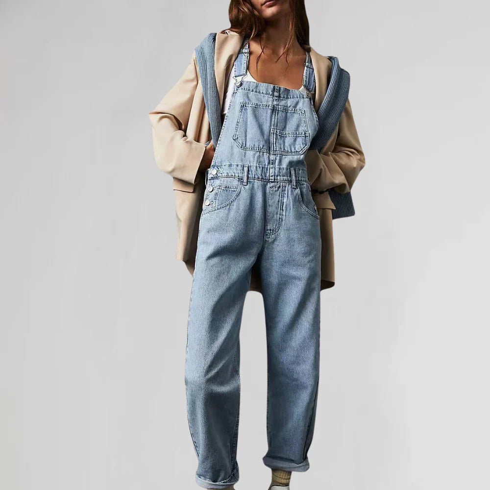ELARA - Tuta in denim per donna