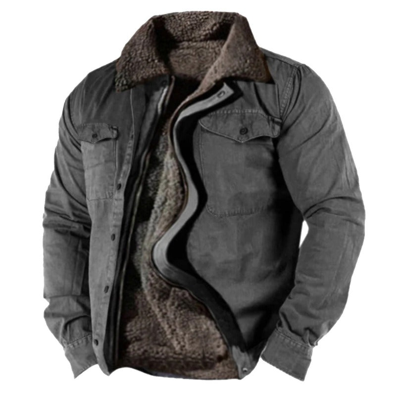 BRUCE – Heren Winterjas met Bontvoering | Warm, Stijlvol & Comfortabel voor Koude Dagen