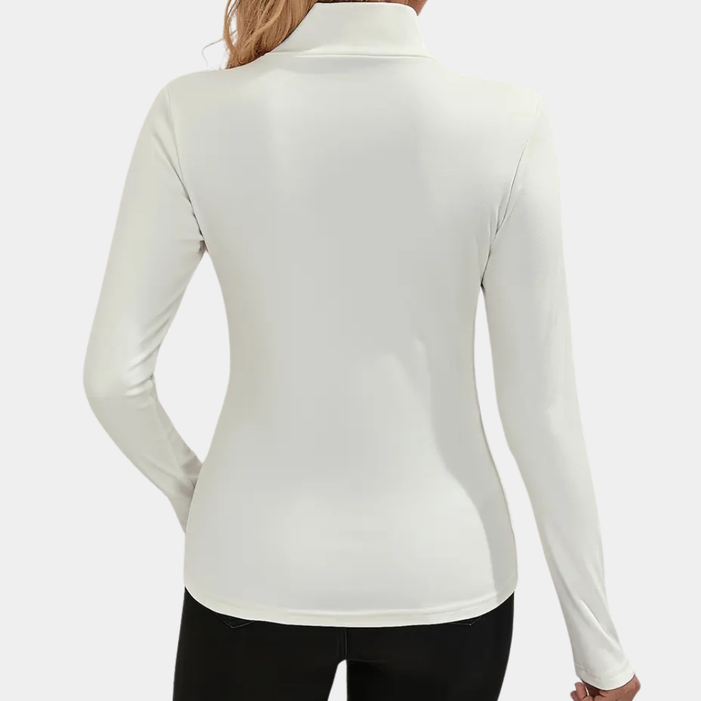 YARA - Maglione a collo alto alla moda per donna