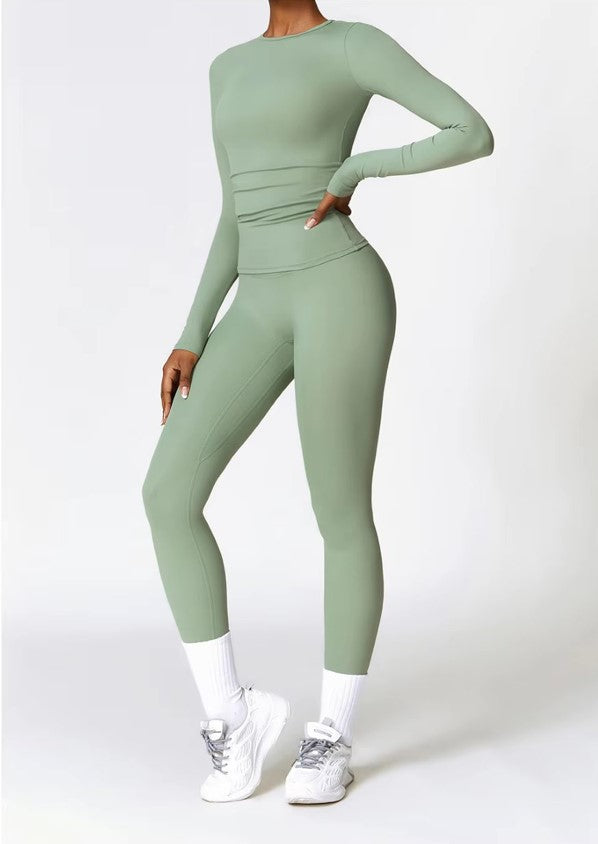 Aliyah Gymset Sport Set - Leggings elasticizzati e maglietta