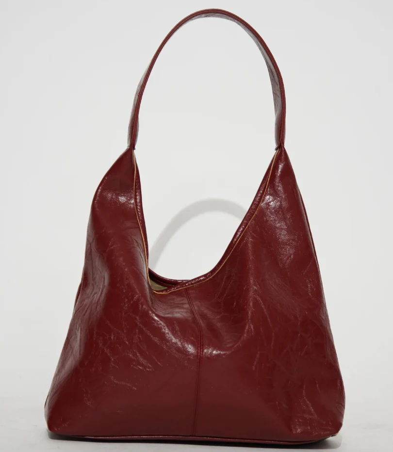 Klassieke Leren Handtas Dames Zwart Tijdloze Elegantie-5