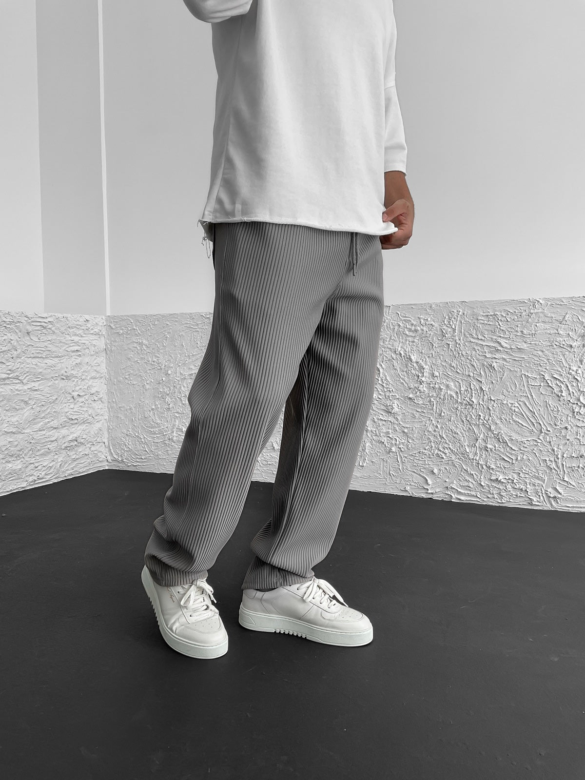 LYSSA – Pantaloni a tubo a coste | Comodi e alla moda
