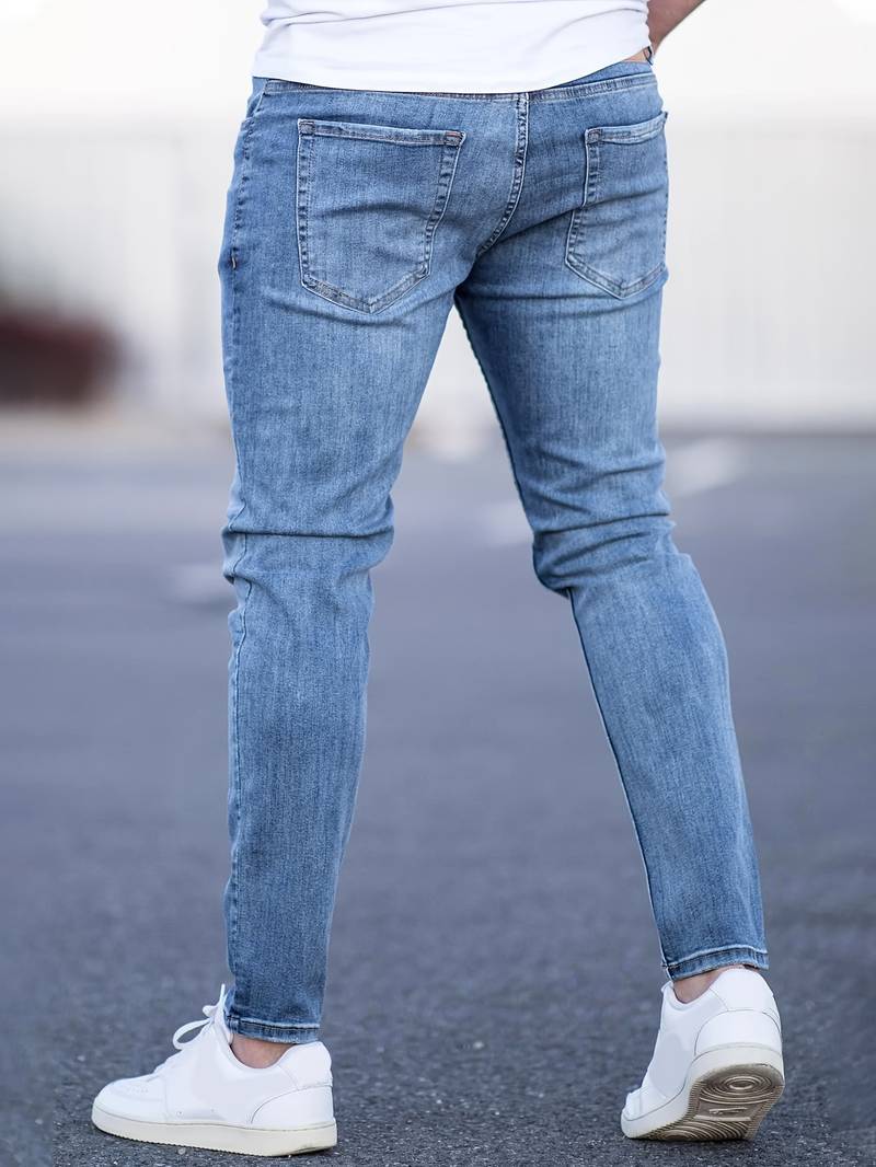 WARD – Jeans Slim Fit da Uomo | Denim senza tempo per look streetwear