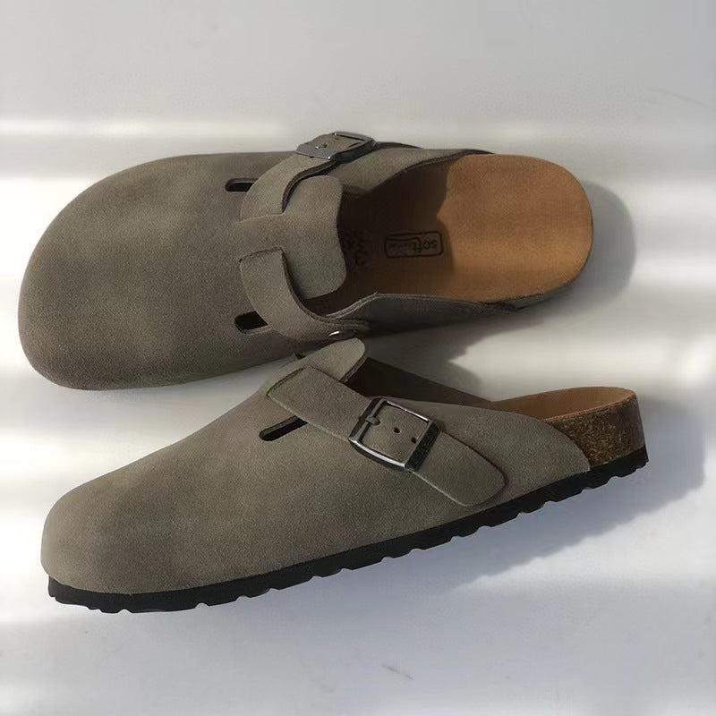 MILO – Eleganti ciabatte unisex in pelle per un comfort supremo