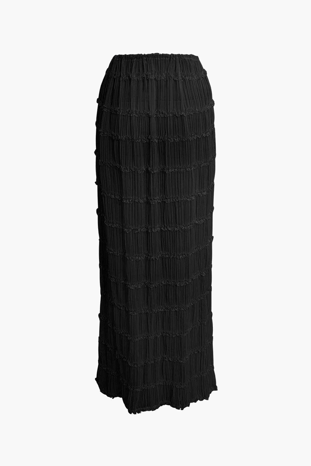ISLA - Ensemble gonna a ruches boho e schiena scoperta