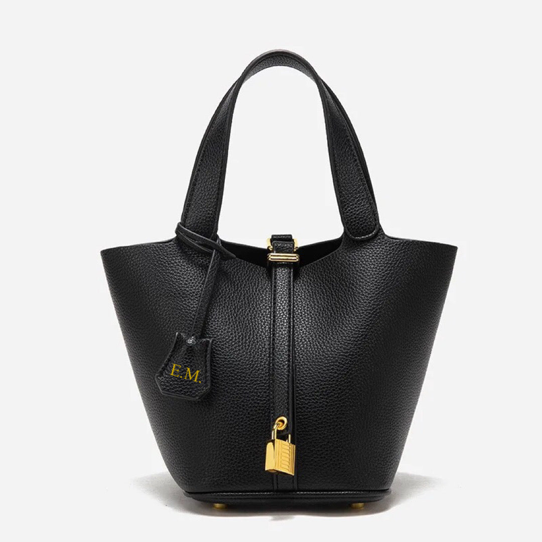 Variant image for Amiro Handtas Dames Veganistisch Leer Chique Emmervorm Met Gouden Sleutelhanger-2