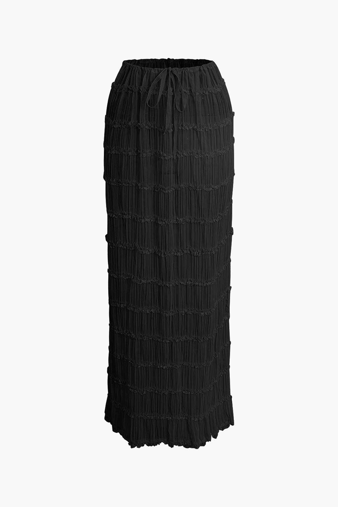 ISLA - Ensemble gonna a ruches boho e schiena scoperta