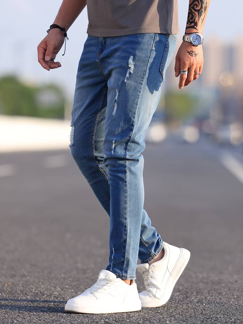 WARD – Jeans Slim Fit da Uomo | Denim senza tempo per look streetwear