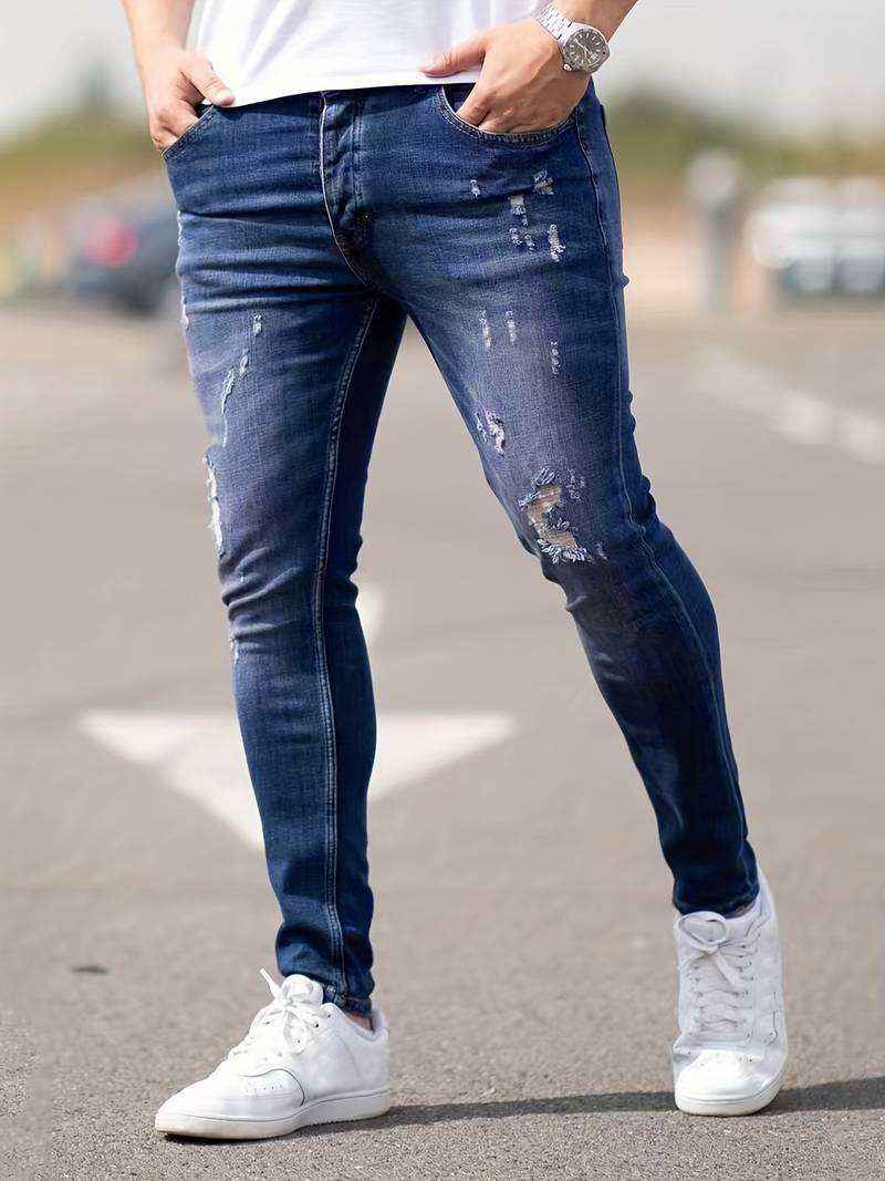 WARD – Jeans Slim Fit da Uomo | Denim senza tempo per look streetwear