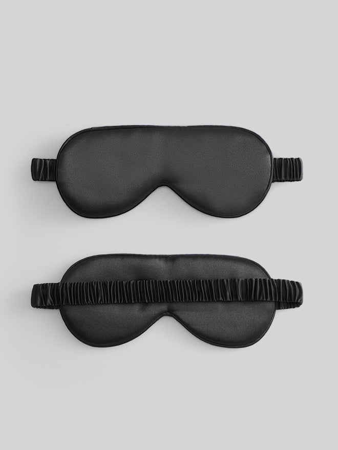 LUMORA - Maschera per gli occhi in seta morbida per un riposo ottimale