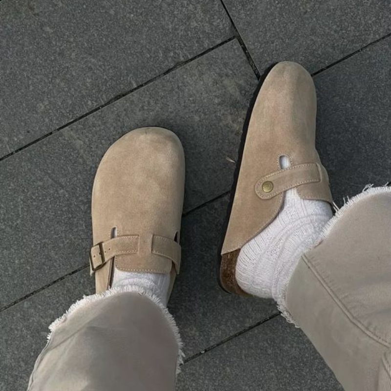 MILO – Eleganti ciabatte unisex in pelle per un comfort supremo